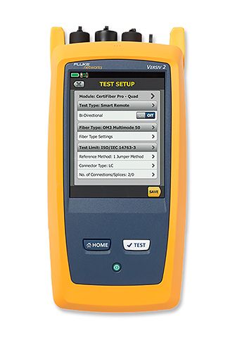 Fluke Networks CFP2-100-Q-NW CertiFiber Pro NonWireless QUAD OLTS