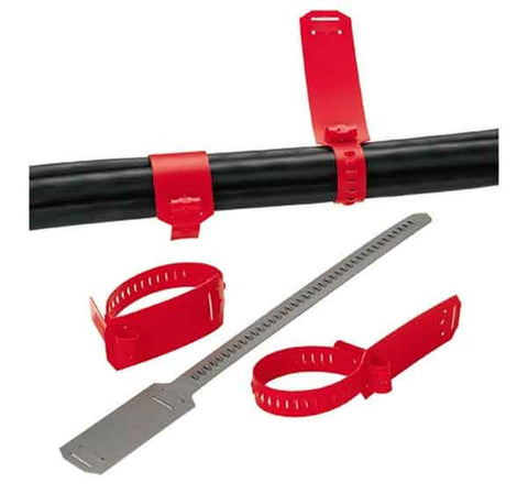 Cable Marker Strap, 15.3", Standard cross section, 50/pk