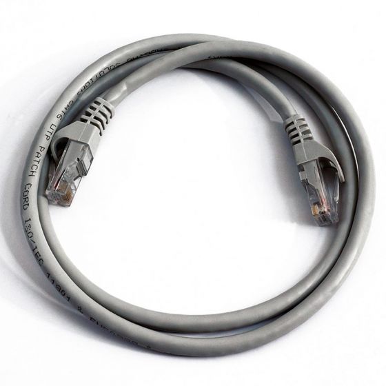 Cat5E 50 feet Patchcord w/boots, Gray