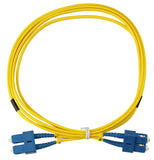 1m SC-SC Duplex 8.3/125µm single mode patch cord, UPC polish