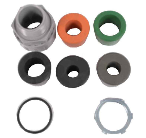 CCS EDC Two Watertight Compression Fittings - Not to Mate with Conduit