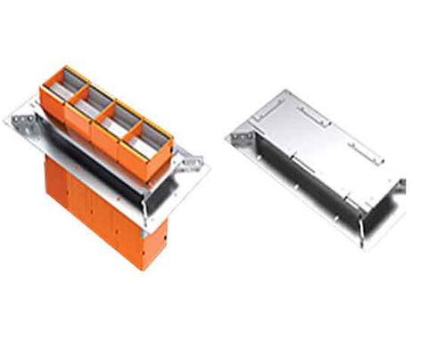 EZ-Path Series 44+ fire-rated single-bank floor grid kit