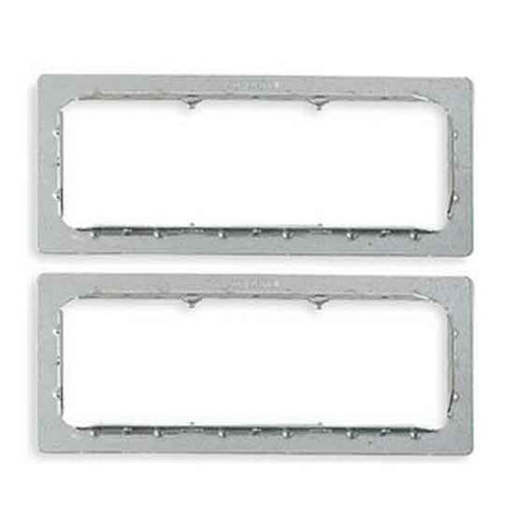 EZ-Path Series 33 triple wall plates and labels, one pair (2)