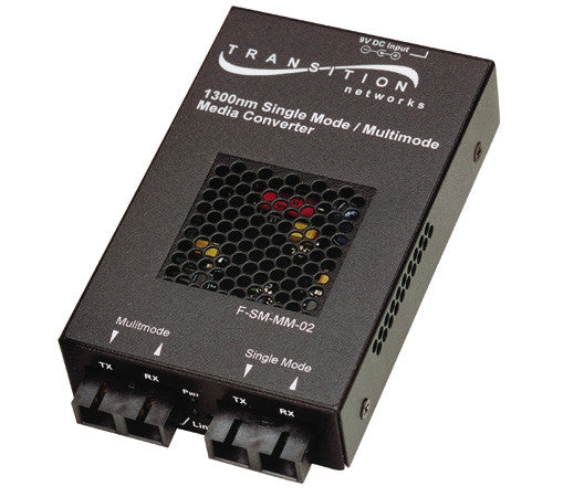 Fast Ethernet or ATM/SONET, 1300nm,MM,SC 2 km to 1310nm, SM, SC 20 km