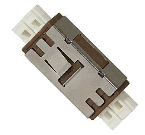 MU Single Mode Mating Sleeve, Polymer Housing, Duplex