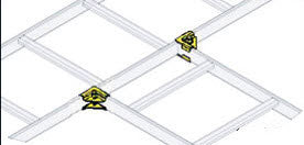 Horizontal 90 Degree Tee Splice Hardware (Pair)