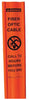 Flexible Line Marker Post, 3" x 6', orange