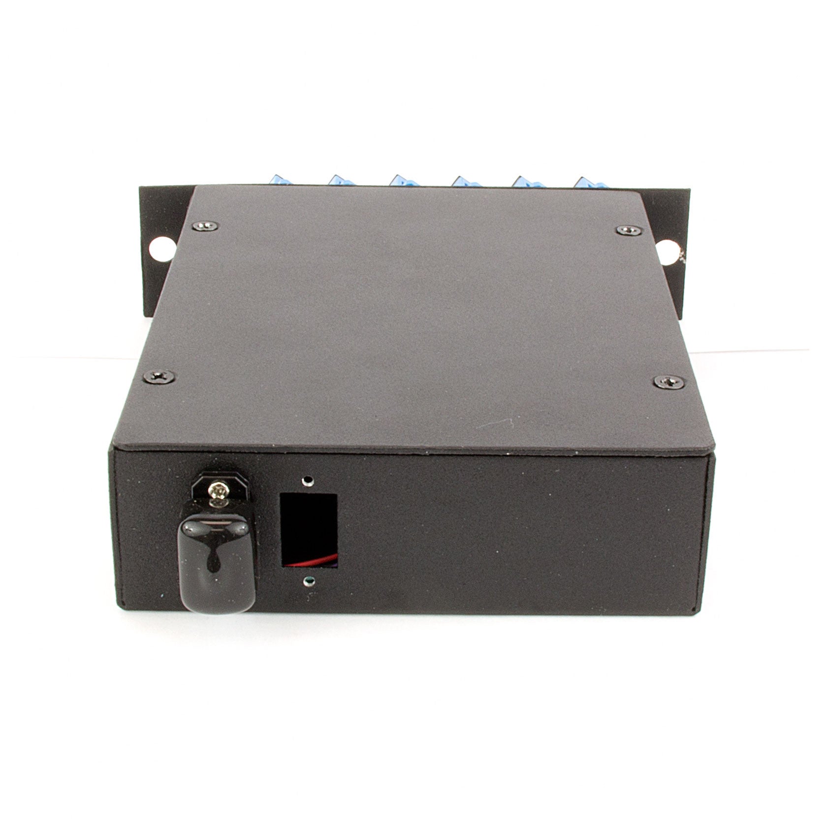 12-fiber MTP Cassette, 9/125?æm Single Mode Fiber, 1 rear MTP/female Port, 6 SC Duplex Ports Front - FOSCO (Fiber Optics For Sale Co.) - 2