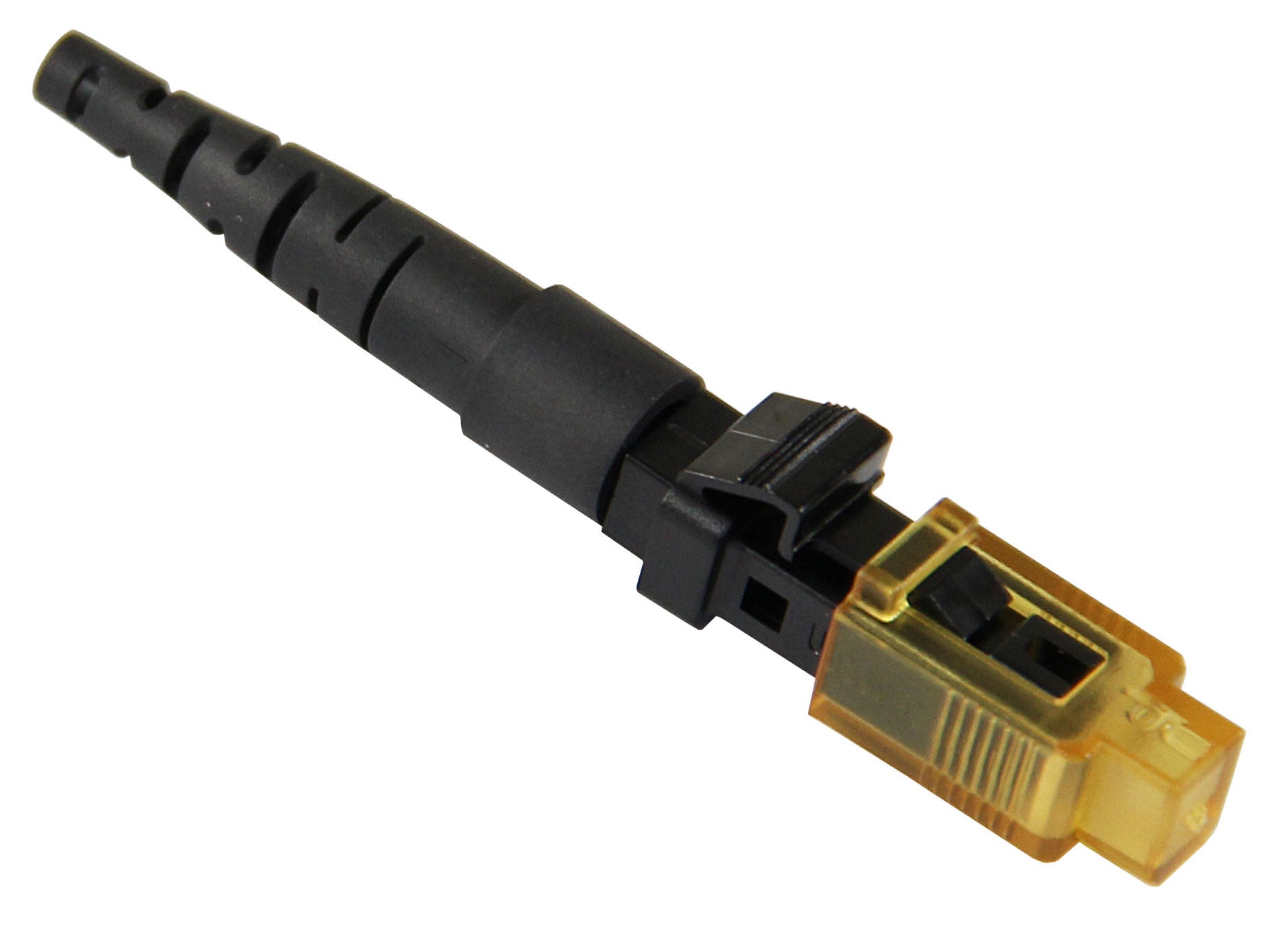 MTRJ Plastic Ferrule 125µm Multimode Connector, 3mm Boot, Male