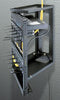 Swing Gate Wall Mount Racks  24.5" Overall Height, 21" (12 Space) Racking Height, 18" Depth