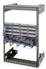 Wall Mount Racks 17"  Overall Height, 14" (8 Space) Racking Height, 12" Depth