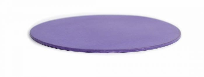 5" Dia. Disc Rubber Polishing Pad - 70 Durometer Hardness - Purple Color