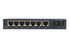 Media Switch SC Singlemode (1) Fiber Port & (7) 10/100 Twisted Pair Ports 8-Port