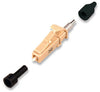 SIEMON XLR8 LC Connector, 50µm Multimode, for 900µm fiber, Black Boot
