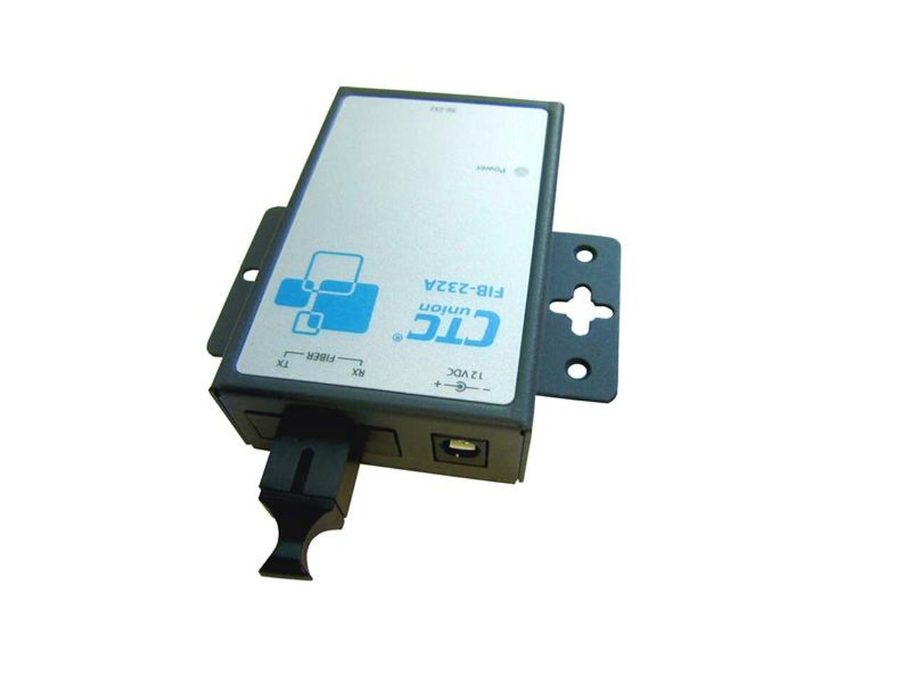 FIB-232A-SC20B - RS-232 over single strand singlemode WDM fiber media converter, BiDi, SC connector, 20Km range, Tx:1550/Rx:1310nm