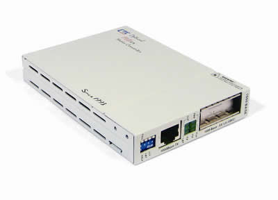 Gigabit Ethernet 1000BaseT to GBIC slot fiber media converter, Jumbo packet