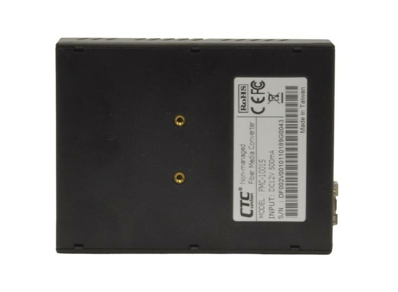 FMC-1001S Gigabit Ethernet 100/1000BaseX SFP slot fiber media converter, LFP and DIP sw settings