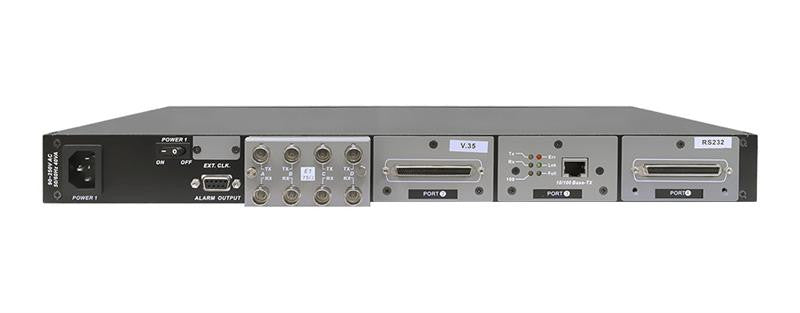 FMUX01A-CHAC2 PDH modular fiber optic multiplexer chassis, up to 16 T1 / E1 and Ethernet, dualAC PS - FOSCO (Fiber Optics For Sale Co.) - 2