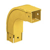 Outside Vertical Righgt-Angle Fitting And Cover, 4 in.x 4 in.