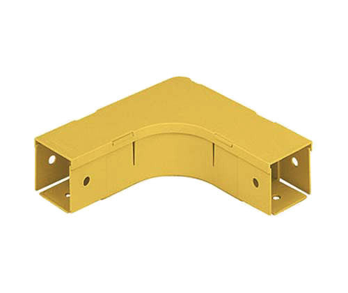 2x2 in. Horizontal Right Angle - Yellow