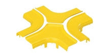 Four-way Split Covers, 4 in.x 4 in. fitting cover