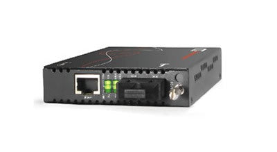 Fast Ethernet 10/100BaseTX to 100BaseFX multi-mode in-band managed fiber media converter