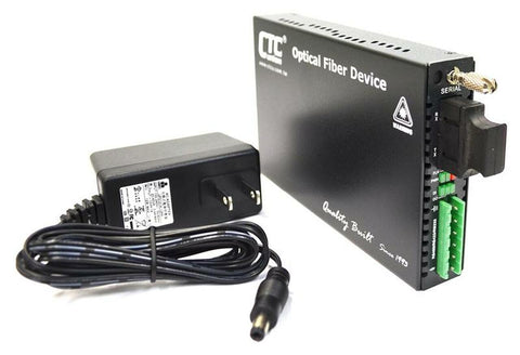 FRM220-SERIAL-SC002 - RS-232, RS-485, RS-422 over multimode fiber media converter, 2Km, SC connector