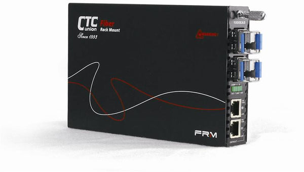 FRM220-1000EAS-X dual channel Gigabit Ethernet 10/100/1000BaseTx