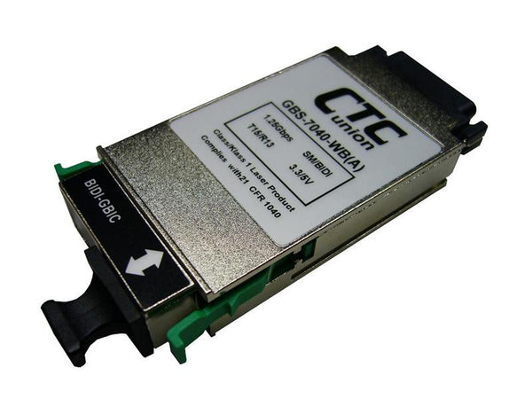 GBIC Gigabit optical modules, single-mode, single strand BiDi(WDM