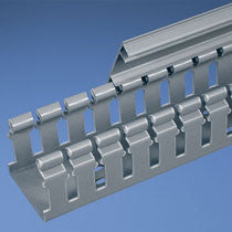 TYPE H HINGED SLOTTED DUCT 6'L X 2"W X 2"H BASE LIGHT GRAY