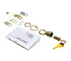 Lock Kit for front door of housing ; contains 1 lock with 2 keys