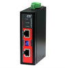 INJ-IG01-PHE Gigabit Ethernet Industrial High Power PoE 802.3af/at injector (60W power budget), extreme temperature