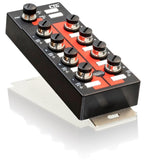 ITP-800-E - 8 port Fast Ethernet Industrial switch IP67 waterproof, DIN rail mount, -40 to +75 Celsius