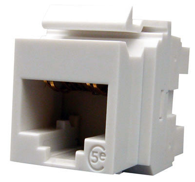 Keystone Jack Cat 5e 568A/B, Mfr Molex