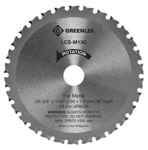 Blade, Metal Circ Saw - 5-3/8 in. Reg