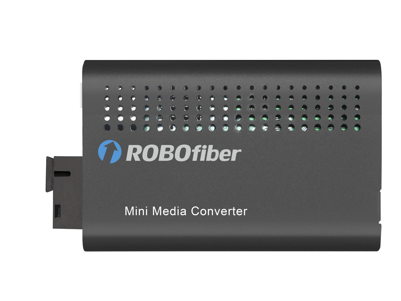 LFC-100-SC20A Fast Ethernet to BiDi WDM SC, 20Km, T:1310/R:1550nm singlemode single strand fiber media converter, LFP and DIP sw settings