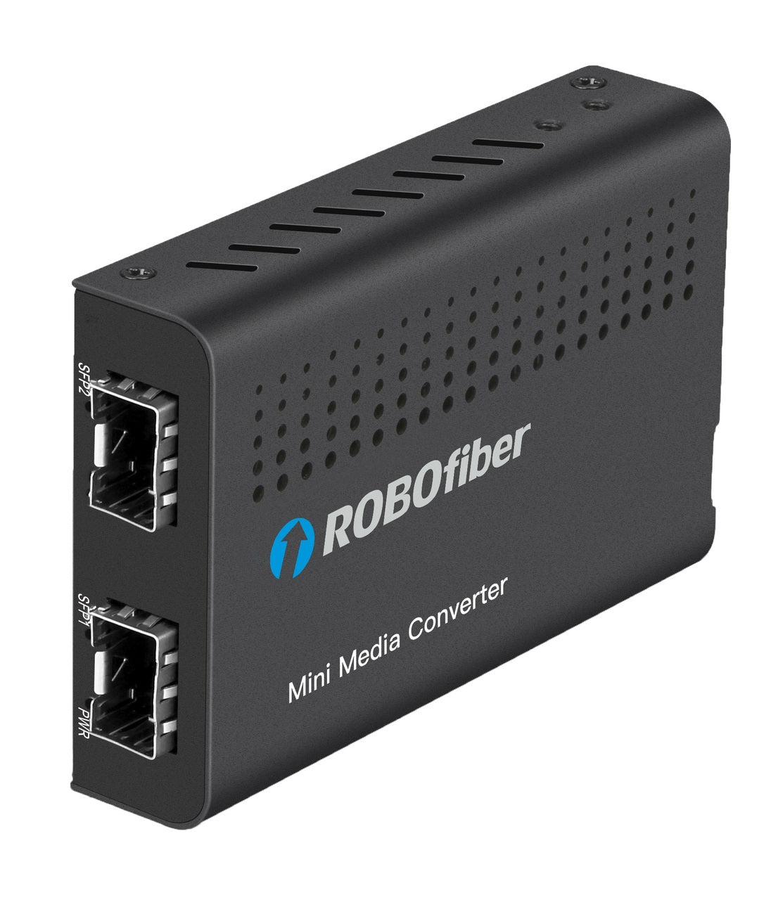 LFC-1000-SS SFP to SFP slot multirate fiber media converter, 155M to 1.25G speeds