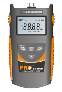 Precision Rated Optics 850/1300nm Multimode Laser Light Source