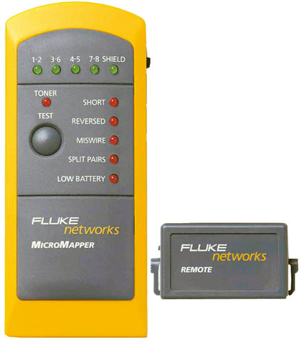 MicroMapper for testing of twisted pair cable/open circuits