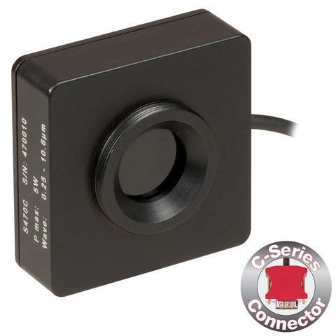 TH-S470C - Thermal Power Sensor Head, Volume Absorber, 0.25 - 10.6 µm, 0.1mW - 5W, Ø15 mm