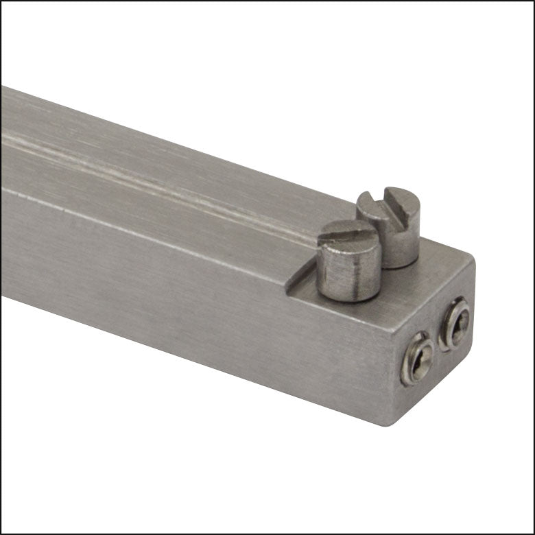 THL-VHD125S - Side-by-Side Fiber Holder Bottom Insert, Ø125 µm / Ø125 µm