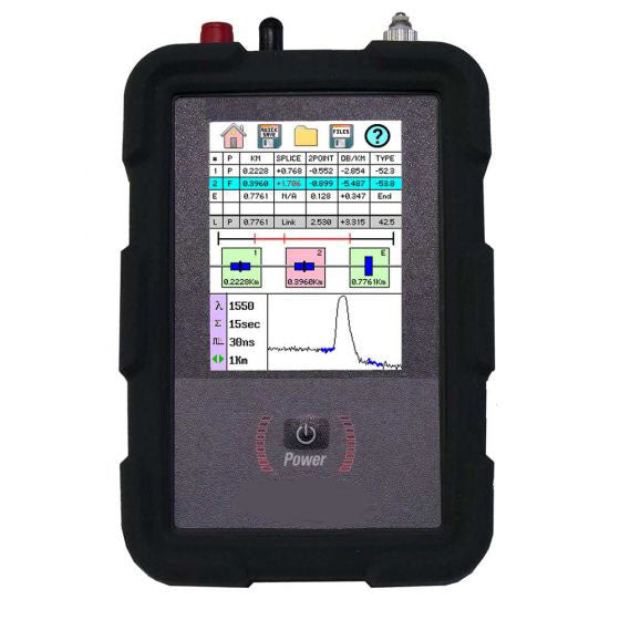 OTDR CWDM, 1431-1611nm, Testing Solutions, 10 Ch Touch Screen