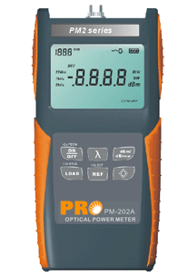 Precision Rated Optics Hand Held Power Meter (-20 to +26 dBm), with USB