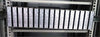 DIN-GBAR-10 - all copper grouding/earthing busbar for up to 10 POE-01-DIN protectors common ground connectivity