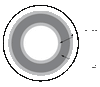 TH-N10X-PHE - 10X Nikon Phase Contrast Objective, Apodized Dark Low, 0.25 NA, 6.2 mm WD