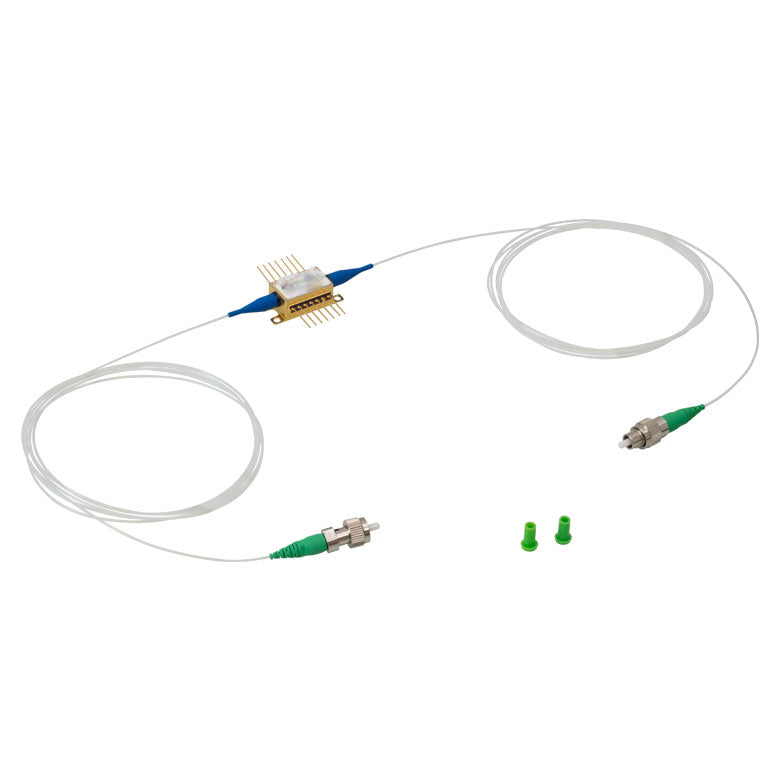 TH-BOA1550PXS - 1550 nm Polarization-Dependent Optical Shutter/Switch, ≤21 dBm (Typ.) Output Power, Butterfly Pkg., PM, FC/APC