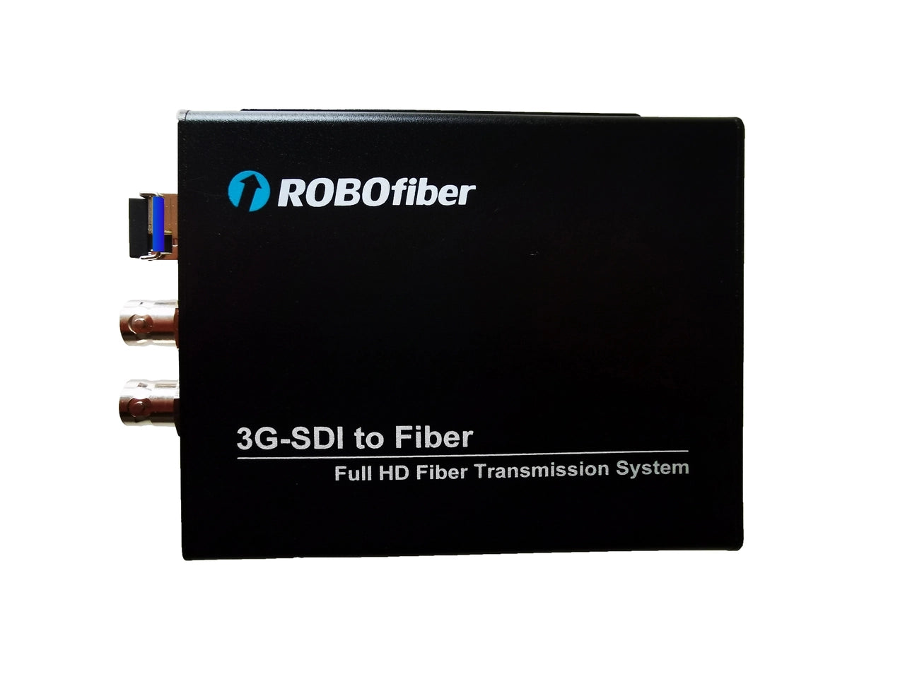 RB-3GSDI-01S-R 3G SDI over SM fiber receiver 20Km reach single strand with RS485 channel transport, SMPTE 424M, Industrial hardened