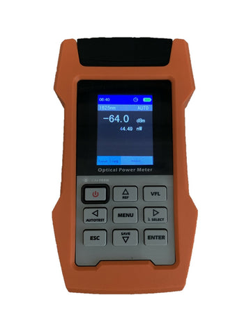 RBOPM-500 - Optical Power Meter for 850/1300/1310/1490/1550/1625nm with internal storage memory and USB connectivity