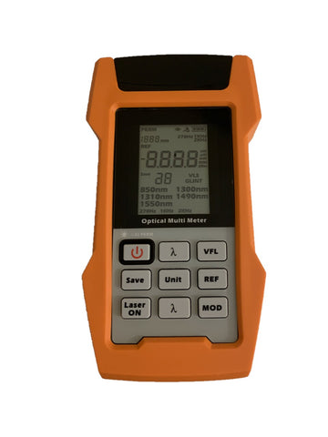 ROPMLS-810 - Optical Multimeter - Power Meter, Laser Source and VFL 10mW in one device with internal storage memory and USB connectivity