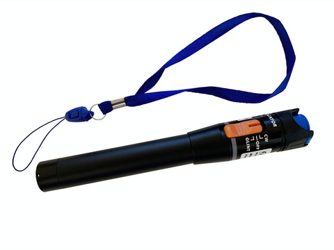 RPEN-110 - Visual Fault Locator pen, red light 650nm, 10mW up to 10Km tracing, for 2.50mm ferrules (SC, ST or FC), metal body
